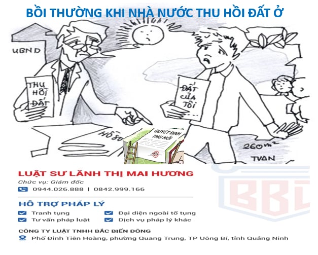 Bồi thường khi Nhà nước thu hồi đất ở mới nhất