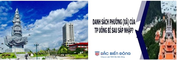 Danh sách phường (xã) của Uông Bí sau sáp nhập