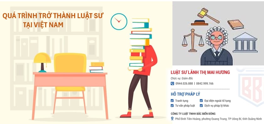 Quá trình trở thành Luật sư tại Việt Nam